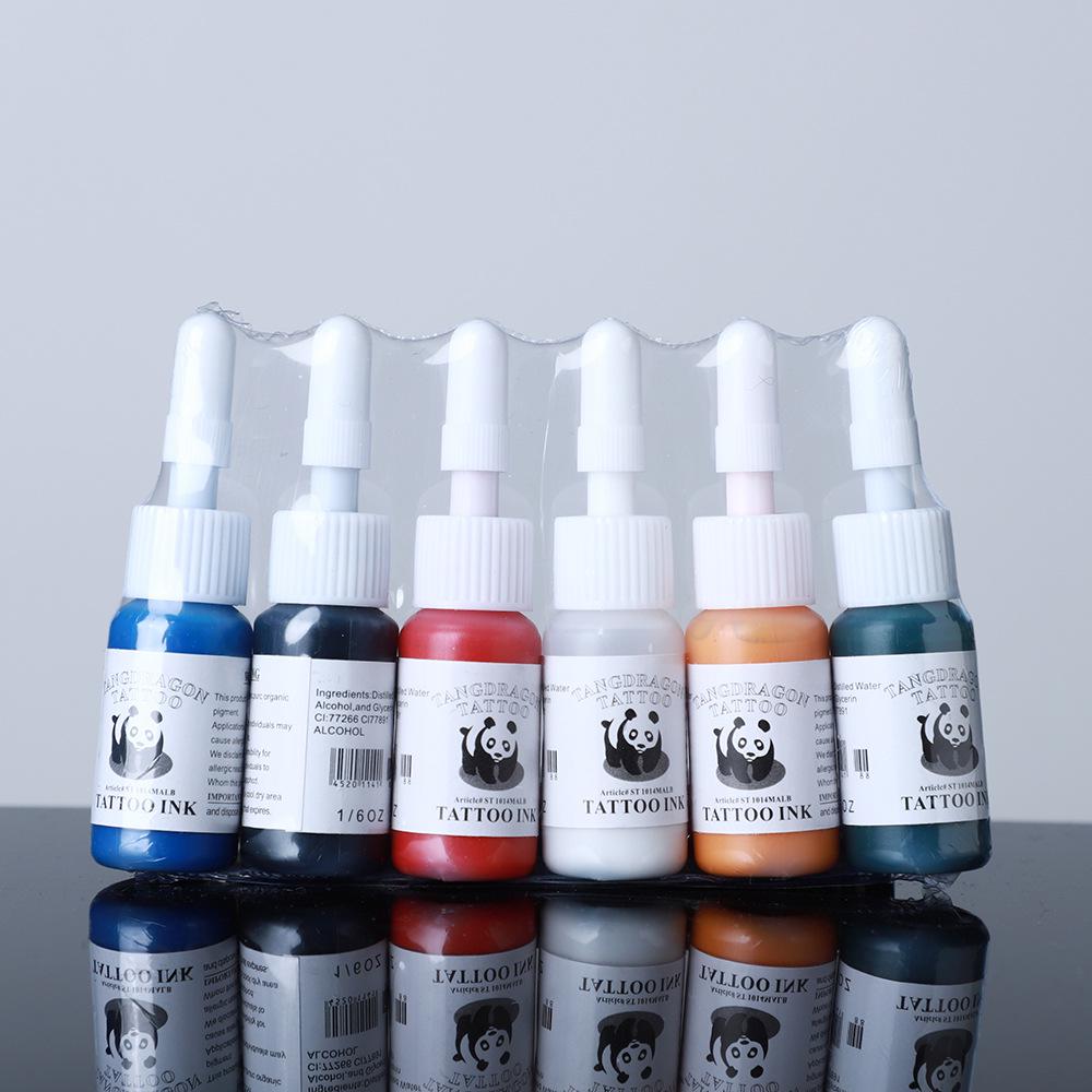Tattoo Artist 54-Color 5ml Water-Based Ink Set for Semi-Permanent Designs