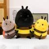 Kawaii Honey Bee Plush Toy Soft Stuffed Animal Cute Bee Plushies Pillow Lovely Home Decor Birthday Gift For Girls Boys
