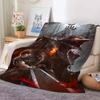 K-entaro Miura Berserk Guts Comic Blanket Warm And Soft Suitable For Bedroom Living Room Sofa Bed Office Travel Camping