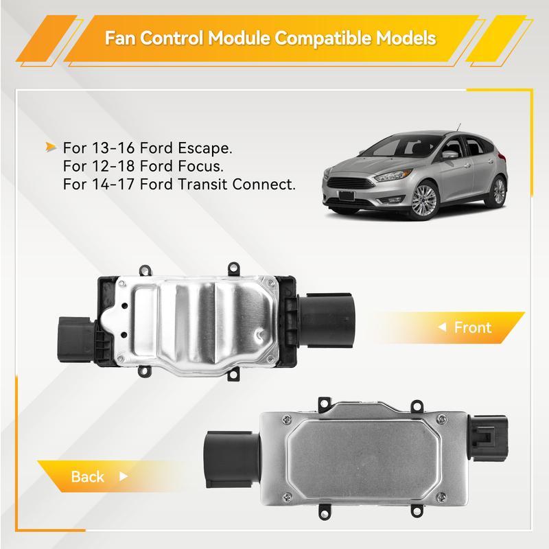 1137328464 Engine Cooling Fan Control Module Relay Resistance Radiator For Ford Focus Kuga C-Max Volvo V40 Mazda 3 5 1137328567