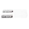 2 Pcs Lighter Case 8cm Length Silver Ripple and Dragon Pattern Metal Lighter Sleeve for Party Bar Travel