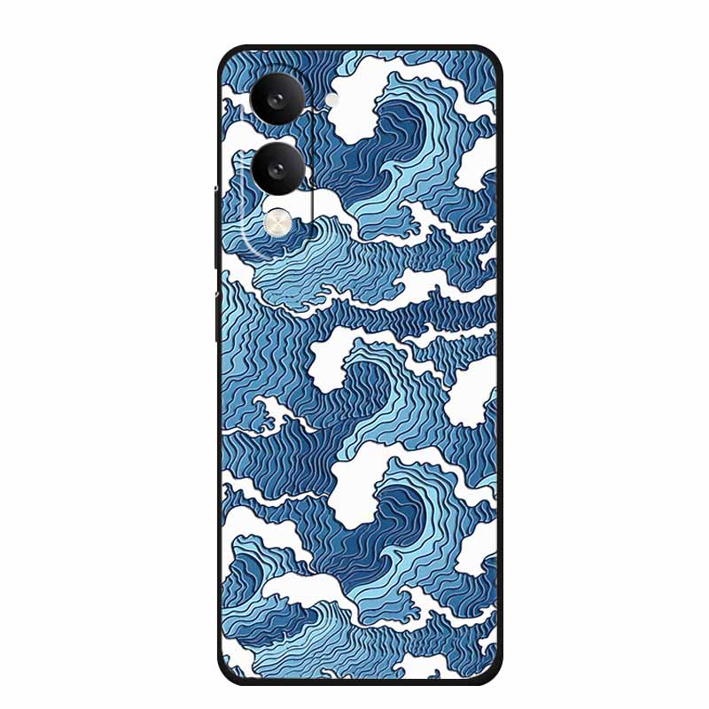 3D Emboss Case For Vivo iQOO Z10 Lite Phone Case Coque Flowers Silicone Soft Back Cover For Vivo Y29S Y29T Y19s GT 5G Case Funda