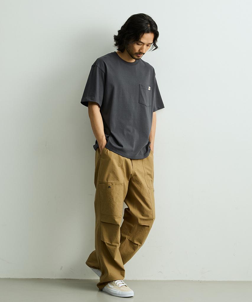 ONNHANS Short Sleeve Pocket T-Shirt_Dark Gray