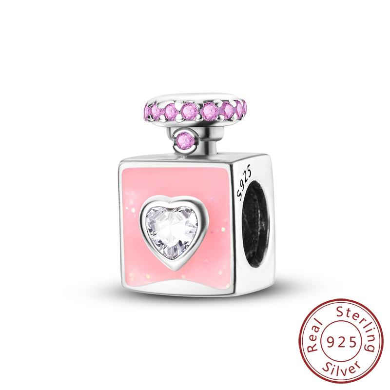 New Copper Perfume Beads Cute Girls Charms Fit Original Bracelet For Woman Jewelry Making