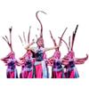 Peking Opera Huadan Performance Costume & Headwear