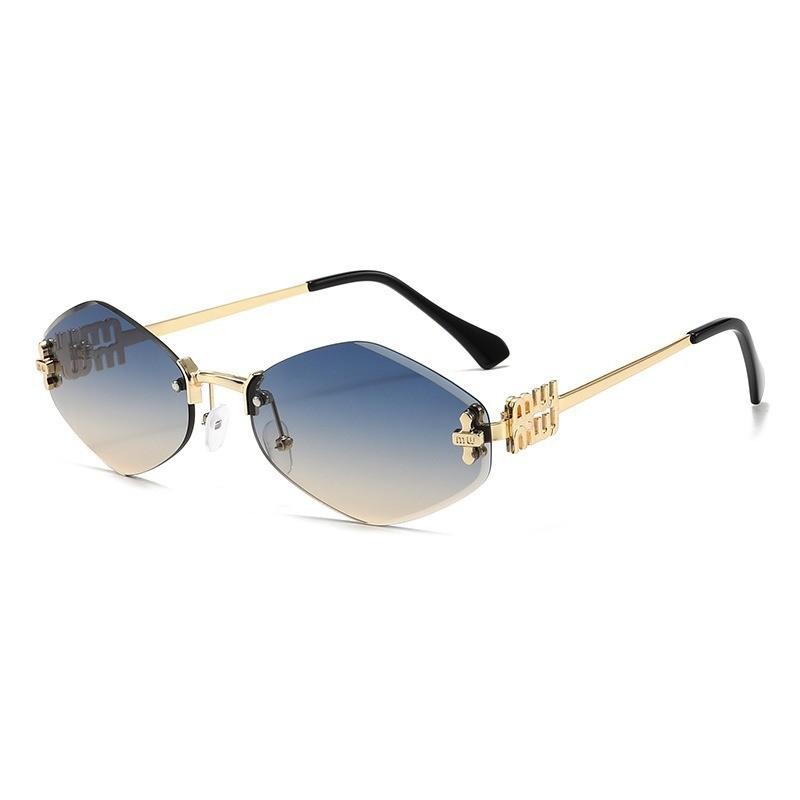 Geometric Square Sunglasses With Uv400 Protection For Casual Outdoor Wear
