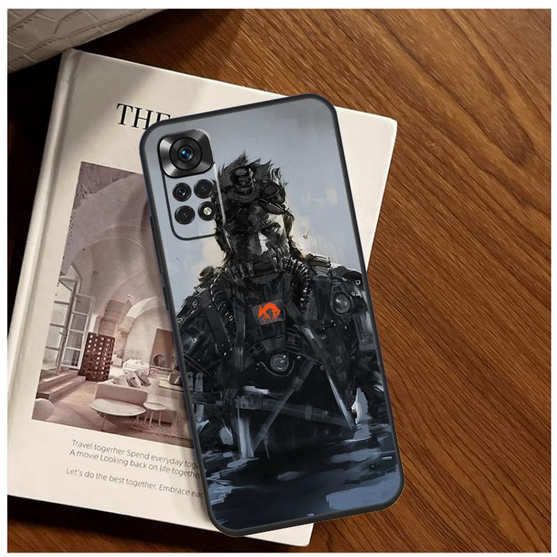 Metal Gear Solid Case For Xiaomi Redmi Note 11 10 9 12 13 14 15 Pro Plus Cover For Redmi 15 C 10C 13C 12C 14C