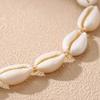 Texturierte Stränge Strand Boho Halskette mit Seestern Choker Neue Muschel Halskette für Damen Mädchen
