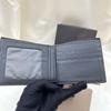 [Pre-Owned] Solid Color Double Fold Wallet With Card Slots - Excellent #1W42JDO
