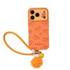 Cartoon Orange Plaid Horse iPhone 17/16 Pro Max/15/14 Case