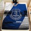 1PC Everton F.C Patterned Flannel Blanket Suitable For All Seasons for Home Decor Warmth and Comfort Gifts Holiday Present