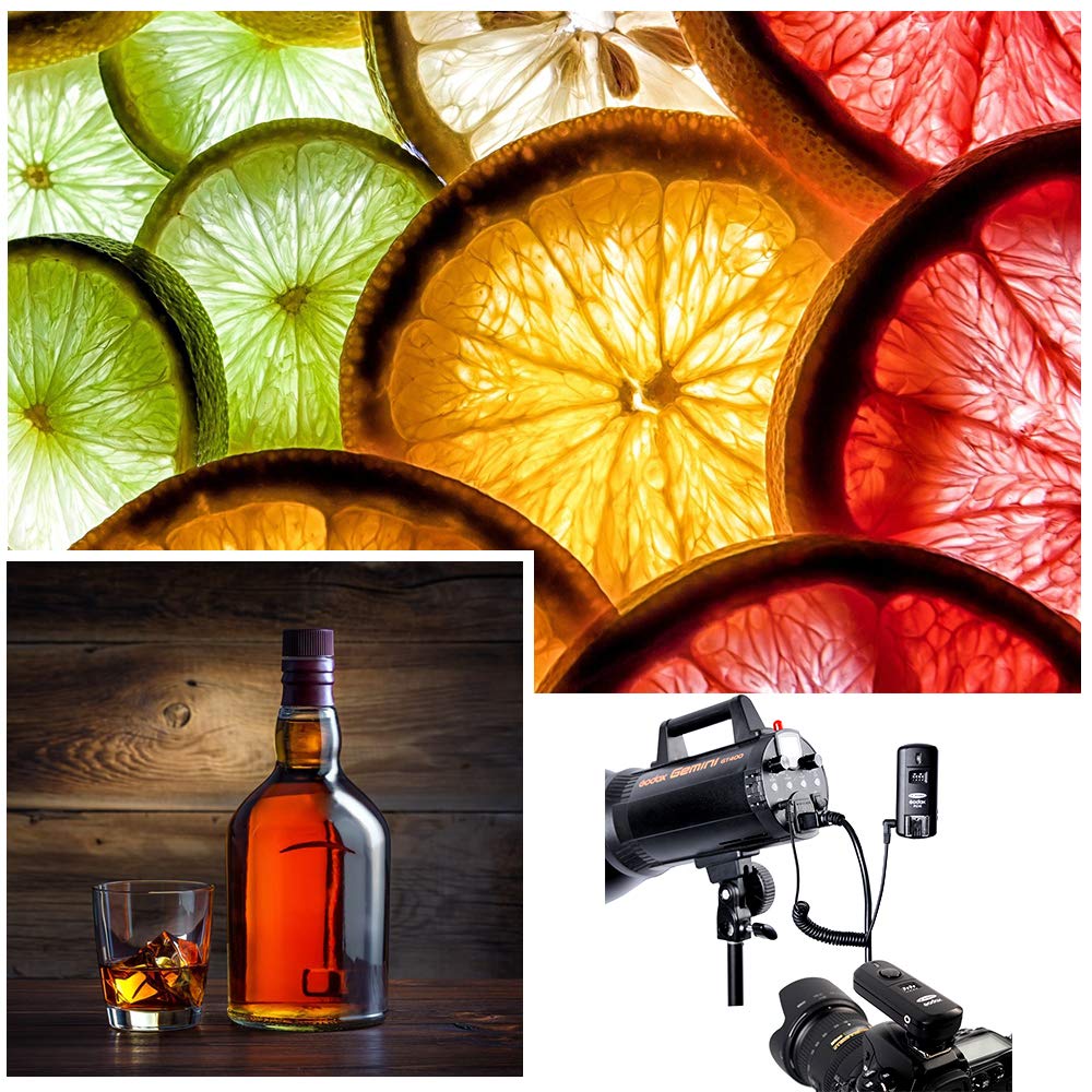 GODOX Transmitter and Receiver Flash Trigger Studio Strobe Trigger Camera Shutter for Nikon Cameras FC-16N Set, 16-Channel Shutter, Shutter, D800E,