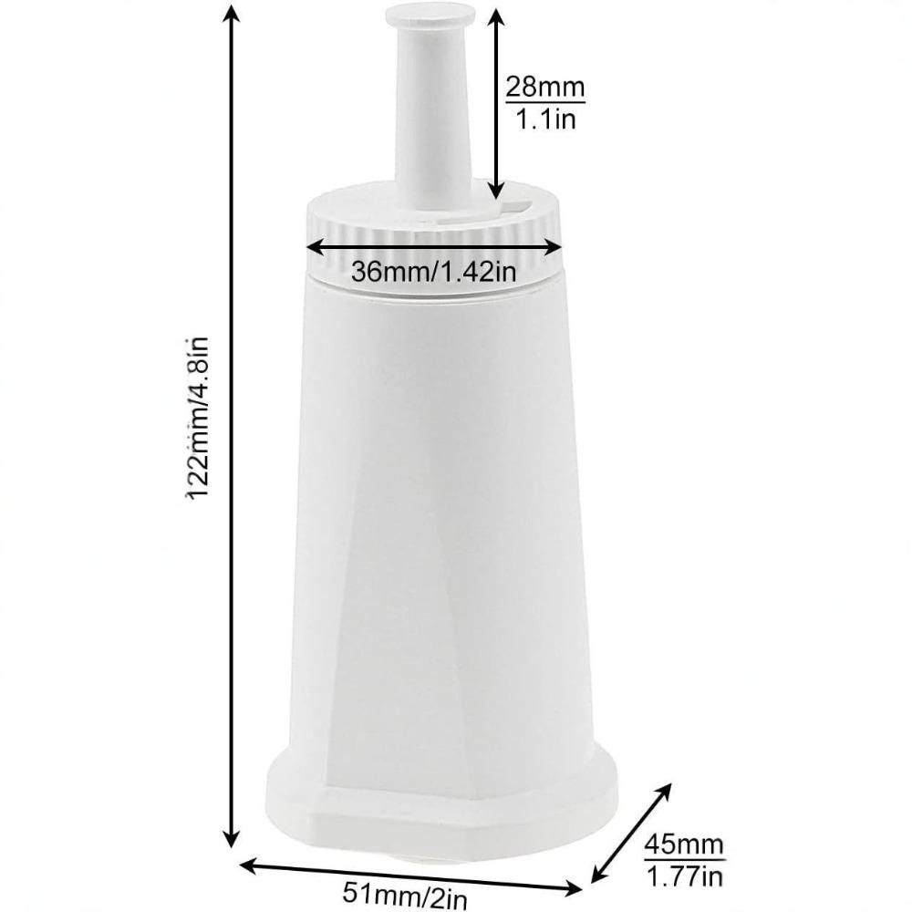 1/2/4 Stück PP Ersatz-Wasserfilter für Breville Oracle Barista Bambino