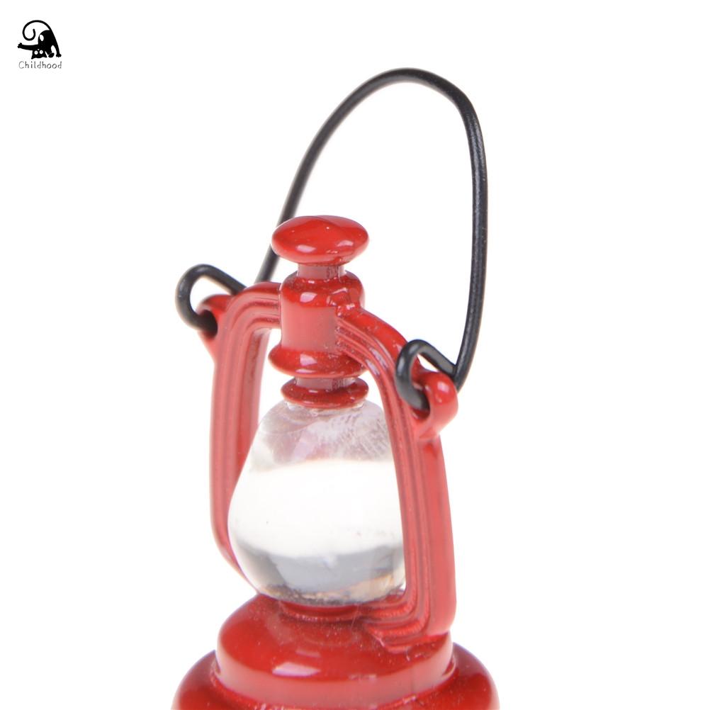 1 Pcs 1:6 Scale Retro Oil Lamp Dollhouse Miniature Toy Doll Food Kitchen Living Room Accessories 23Mm*43Mm
