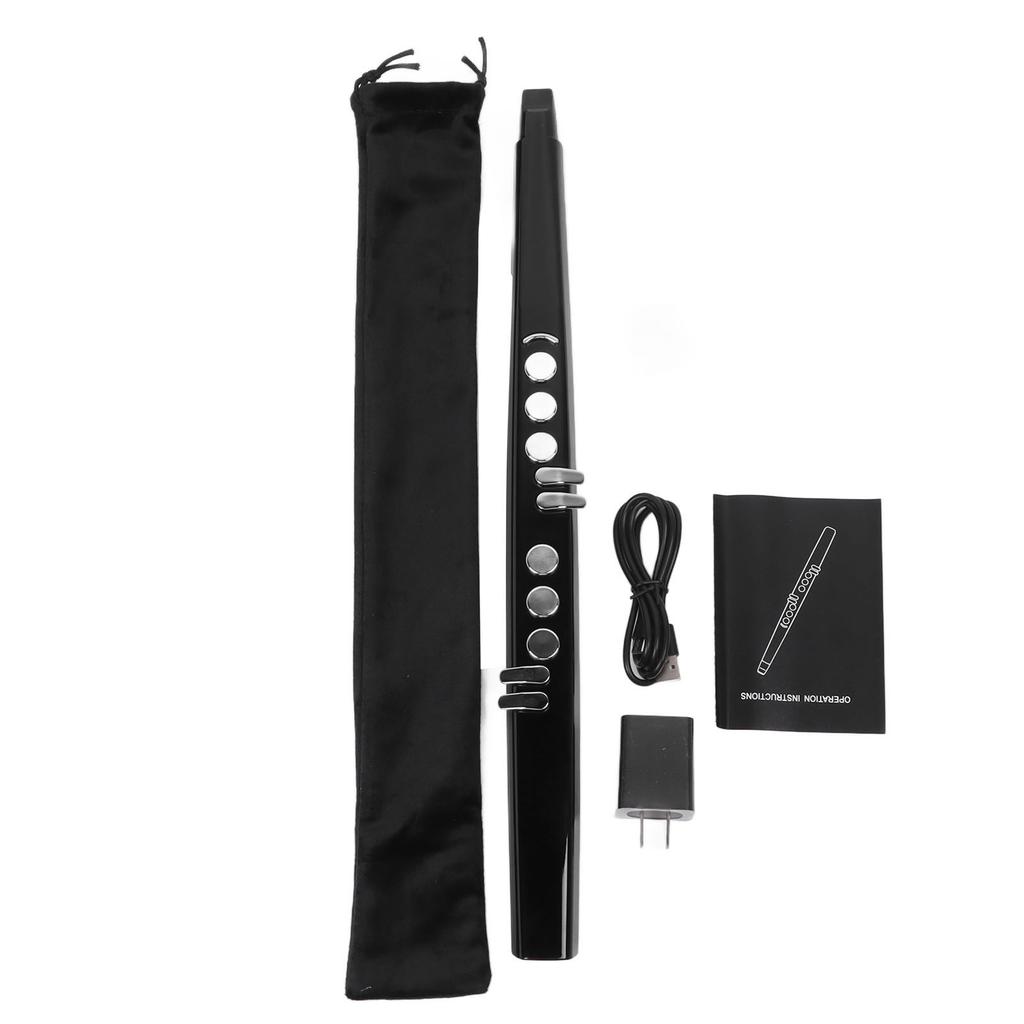 Electric Blowpipe 13 Tones Electronic Saxophone Blowpipe Rise and Fall Button Wind Instrument