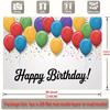 Party Backdrop New Year Balloon Confetti Flat Balloons Weddings Birthdays Parties Arch Photo Booth Background Front Door Decor