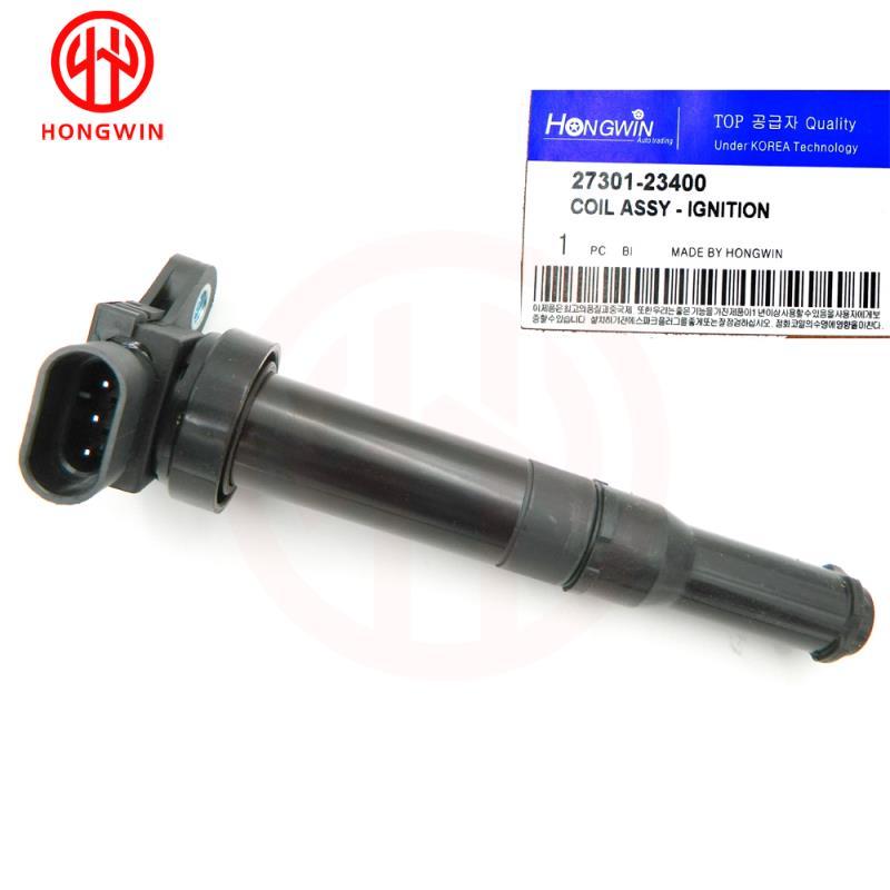 Genuine No.:27301 23400 Ignition Coil Fits HHyundai Sonata Ef Kia Carens Clarus Shuma KIA Optima, XTREK ,2730123400,27301-23400