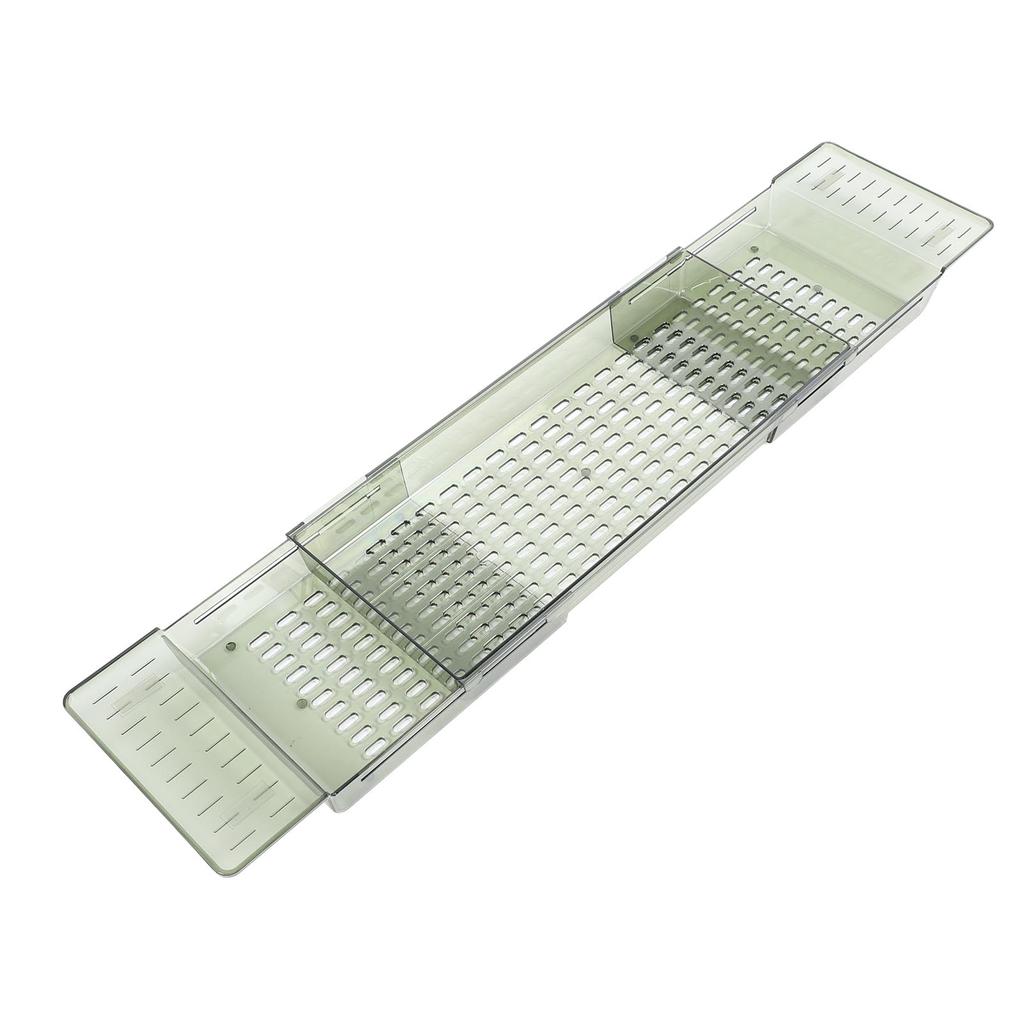 Bathtub Tray Expandable Bathtub Shelf Bathtub Caddy Tray With Non Slip Handle for Bedroom Light