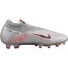 Nike Phantom Vision 2 Elite Df Fg Metallic Grey Crimson Sneakers CD4161-906