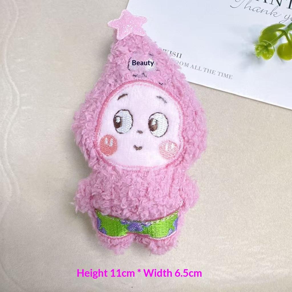 Quietschende Puppe der dritten Generation POP MART Plüschanhänger Taschenschlüsselanhänger Kleine Anhängerpuppe