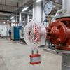 Sturdy PC Material Gate Valve Lock Integrated Design Transparent Lock Cover  Equipment Maintenance
