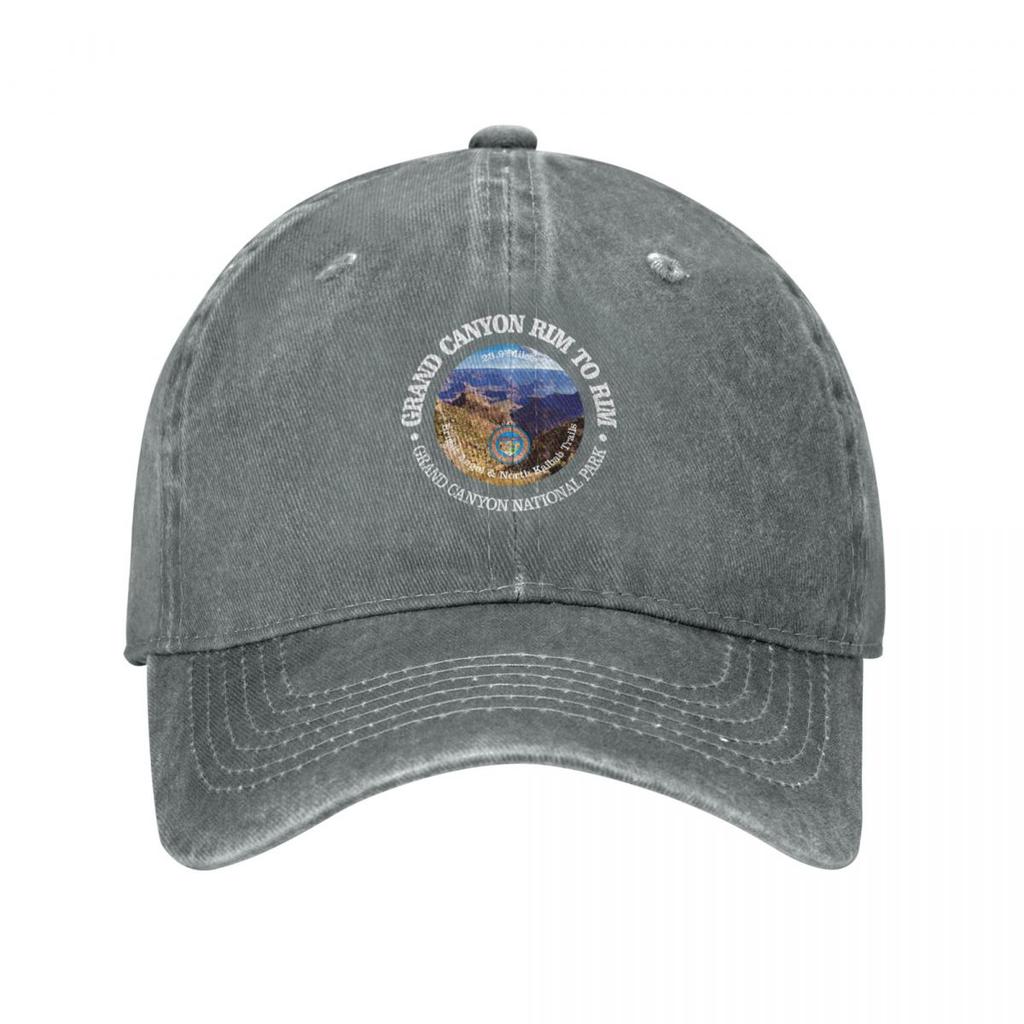 Grand Canyon Rim to Rim (rd) Baseball Cap Sun Hat For Children Rave Hip Hop Vintage Unisex Luxury Brand Womens
