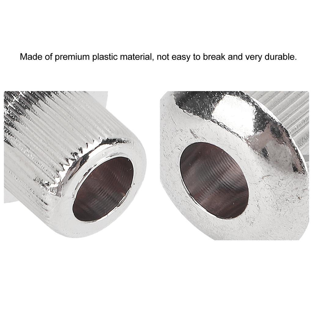 12 Sztuk Krzemień Konwersji Klucza Gitary Akustycznej 10mm Plastikowy Adapter Zestaw Akcesoriów Zestaw
