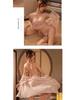 Elegant Ancient Style Embroidered Lingerie - Sexy Transparent Quick Release Exotic Dancer Flirting Set