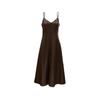 Veromoda Women's Faux Leather Strappy Dress