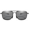 Bifocal Polarized Reading Sunglasses +0.75 +1 +1.5 +1.75 To +3.75 See Near and Far Retro Pilot Large Frame Polarized Sunglasses