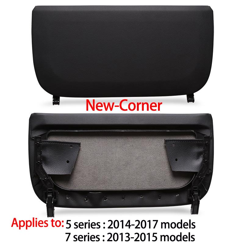Leather Car Seat Backrest Panel Storage Pocket Cover For BMW 5 7 Series 5GT F10 F11 F01 F02 F07 2008-2017