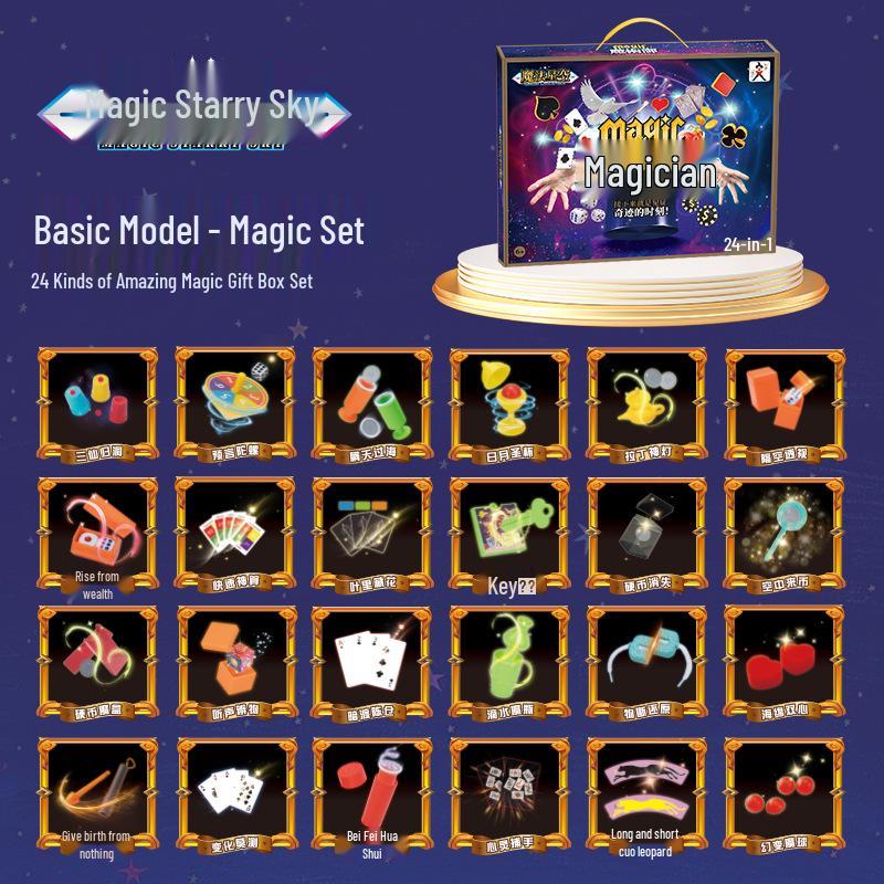 Interactive Starry Sky Magic Props – Educational Toy & Costume Set for Kids