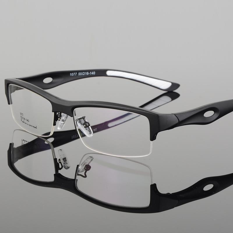 Men'S Glasses Frame Sports Half Frame Glasses Frame Direct Sales Half Frame Sports Flat Glasses Glasses