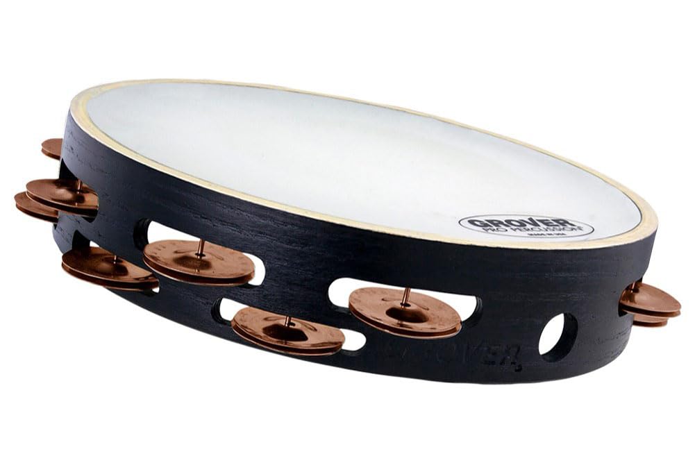 

GROVER Tambourine Phosphor 2 10 inches X Series Bronze, rows, GV-T2PHBR-X