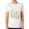 Wild For Books Ladies Cotton T Shirt, Premium Cotton Print, Durable, Casual And Fashionable. Express Your Love For Reading With This Unique Graphic Te