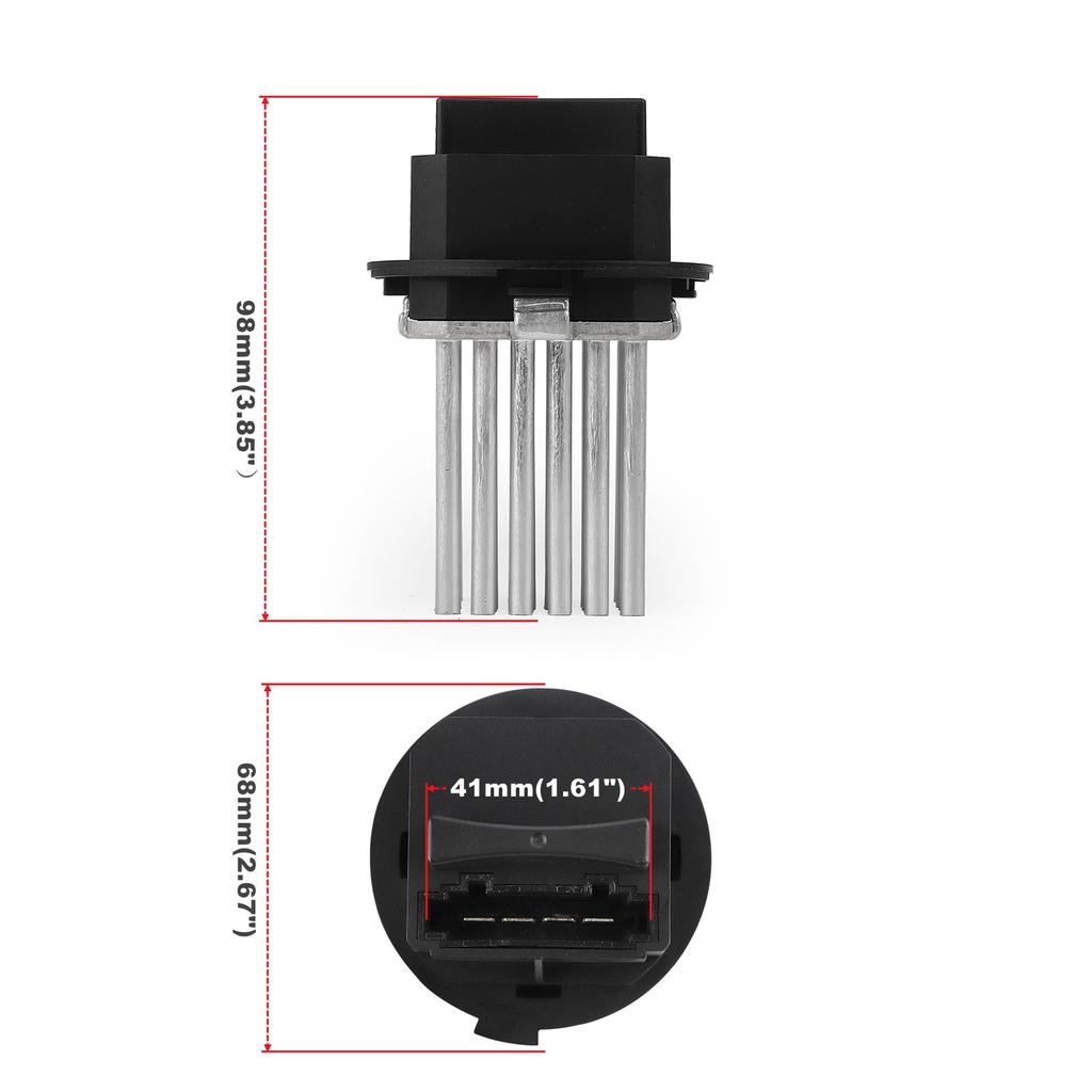 New Car Heater Blower Motor Resistor Regulator For Mercedes C-Class E-Class W204 W212 2048707710 A2048707710