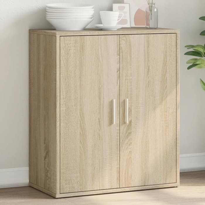 VidaXL Buffet Sonoma Oak 60x31x70 Cm Engineered Wood, Storage Cabinet, Entryway Furniture, Accent Furniture, Furniture of 840459