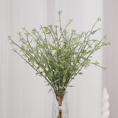 5/10 ST Konstgjorda Växter Kastanjgräs Bröllopsbukett Krans Tillbehör Jul Skörd Höstdekoration Hemmafest Borddekoration