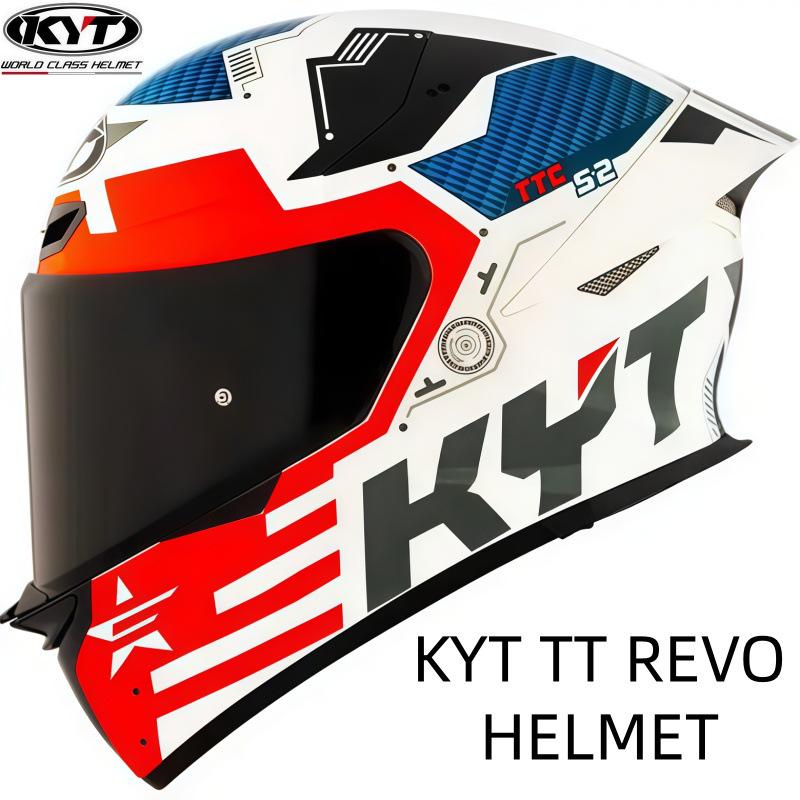 Visiera per casco KYT TT REVO con fibbia - Nuovo modello