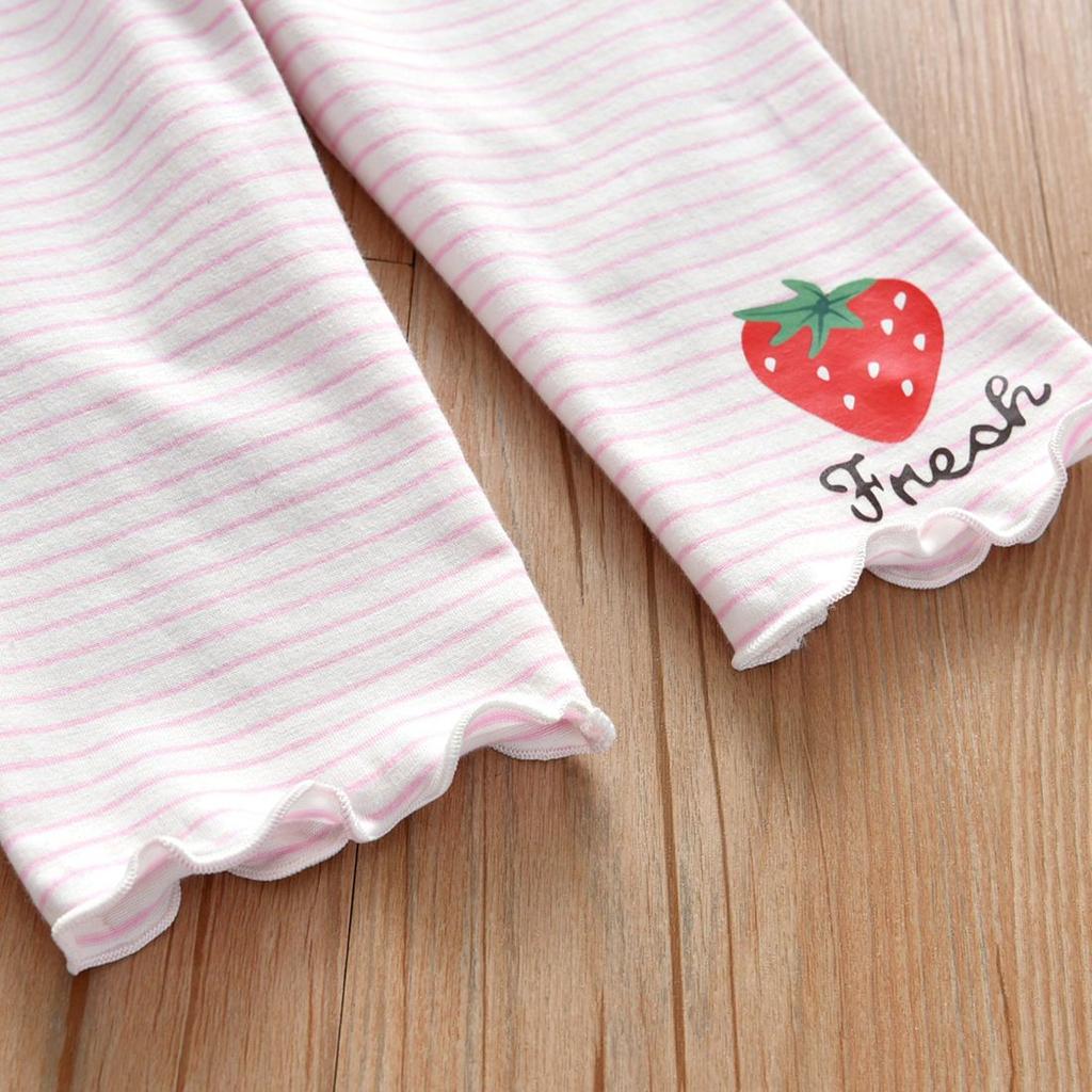 Pantalones Cortos Finos Recortados para Niñas Pantalones Casuales para Ropa Exterior Pantalones de Largo Medio Elásticos Nuevos