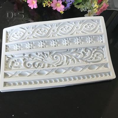Dayuansheng fai da te fiore pizzo torta stampo fondente cioccolato decorativo strumento di cottura