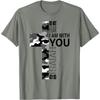 Camo Cross Religious Verse Graphic Tee Do Not Fear Isaiah Christian Tshirt Men