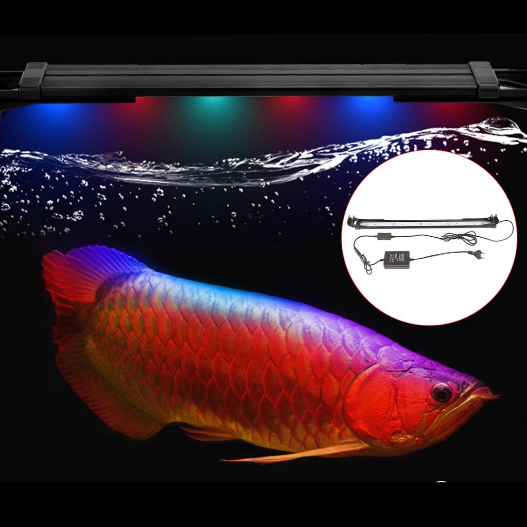 Rezervor de pește Telefon APP LED Suport Lampă cu lumină colorată reglabilă pentru acvariu