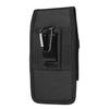 Universal Oxford Nylon Phone Bag Belt Clip Pouch Case Waist Bag For iPhone7/8/X/12 Black 3.5-6.3 Inch