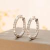 Luxury Elegant Hoop Earrings for Evening Dress Matching
