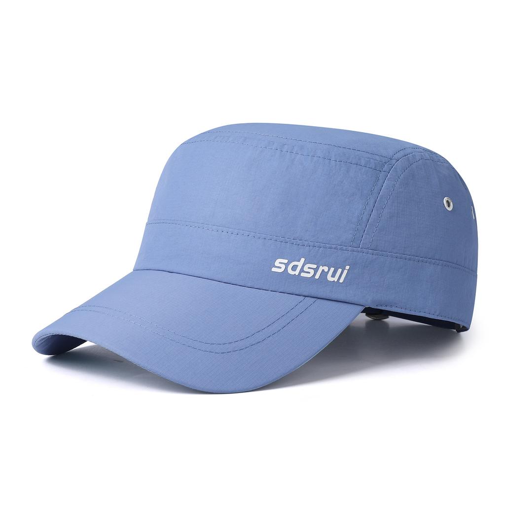 Simple small letter quick-drying baseball cap outdoor mountaineering sports sunshade flat top cap batch