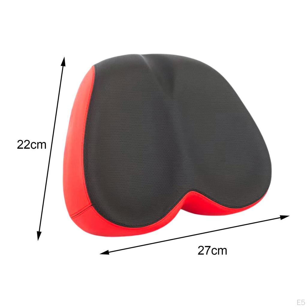 Indoor Bike Seat Accessory Easy Install Replacement for Exercise Bikes Cushion