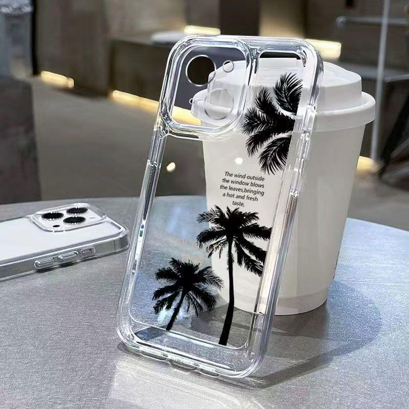 

Чохол для телефону з кокосовою пальмою для iPhone 13-17 Pro Max та серій 14-16 Pro iPhone 14