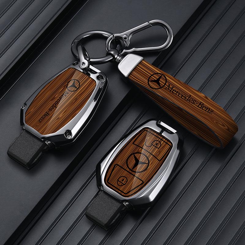 EKR2  Zinc Alloy Car Remote Key Case Cover Shell for Mercedes Benz A B C E Class GLS GLA GLK GLC CLS CLA AMG W204 W205 W212 W463 W176