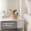 Resin Figurine Decorative Feline Sculpture Indoor for Living Room